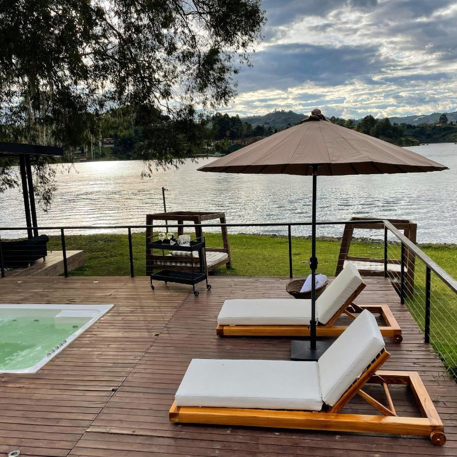 Botanico Hotel Boutique Guatape El Penol  Eksteriør billede