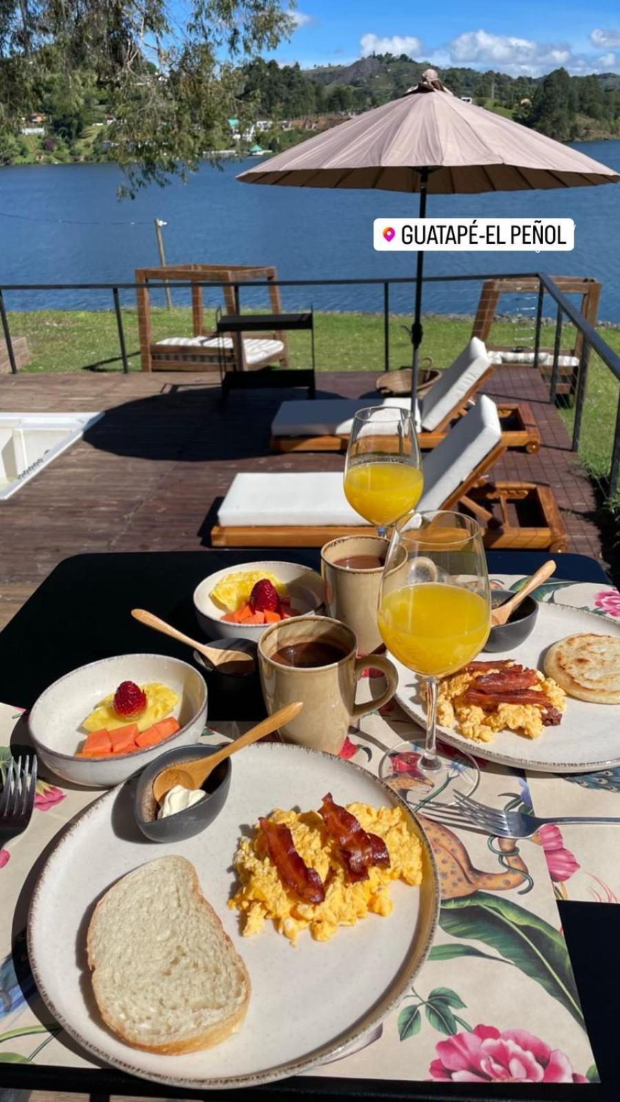 Botanico Hotel Boutique Guatape El Penol  Eksteriør billede